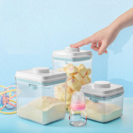 Transparent Milk Powder Box Sealed Container (Moisture-Proof)